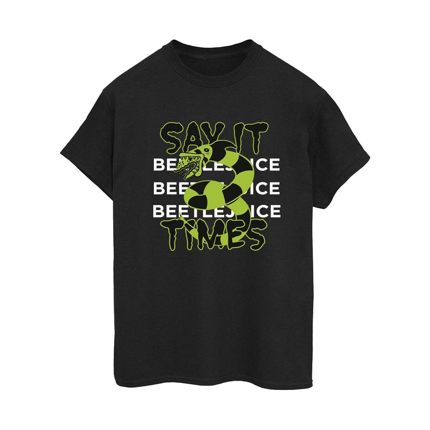 Beetlejuice Say It 3 Times T-Shirt
