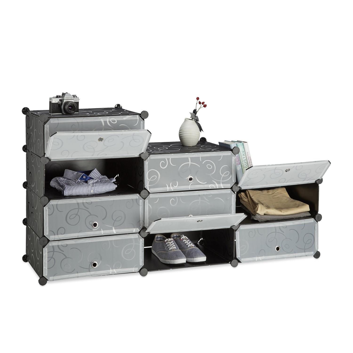 Northix Schuhschrank mit 10 Fächern