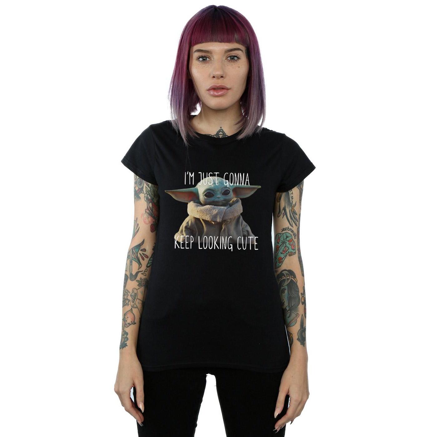 STAR WARS The Mandalorian Keep Looking Cute T-Shirt