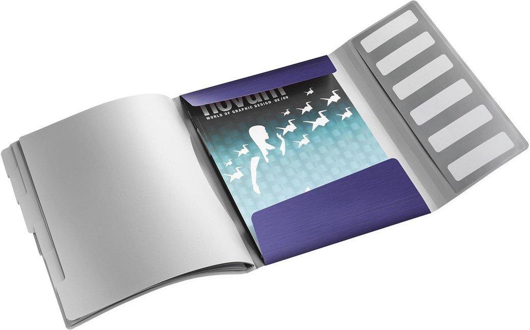 Leitz LEITZ Ordnungsmappe Style A4 39950069 titan blau für 200 Blatt