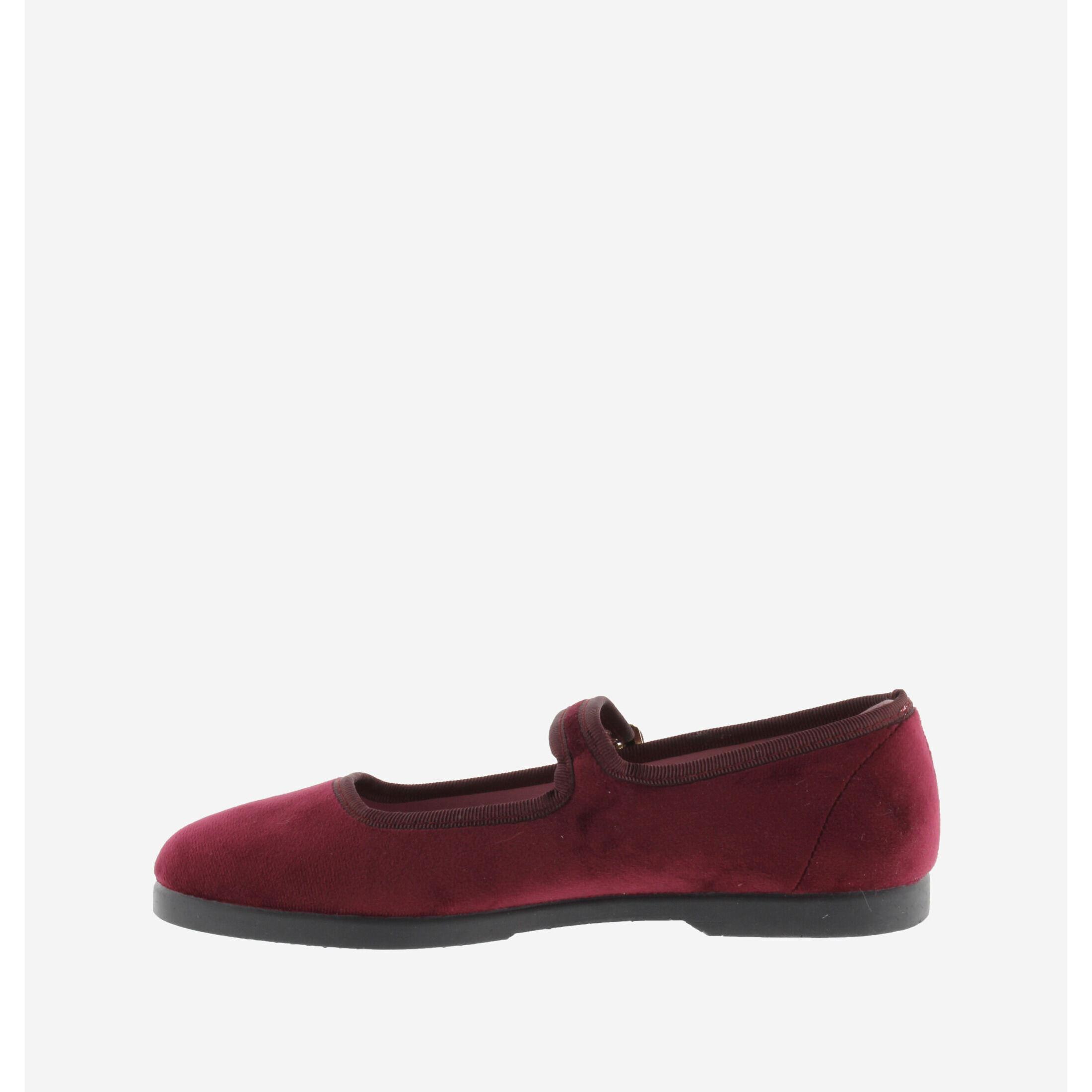 Victoria ballerinas gong-fu terciopelo