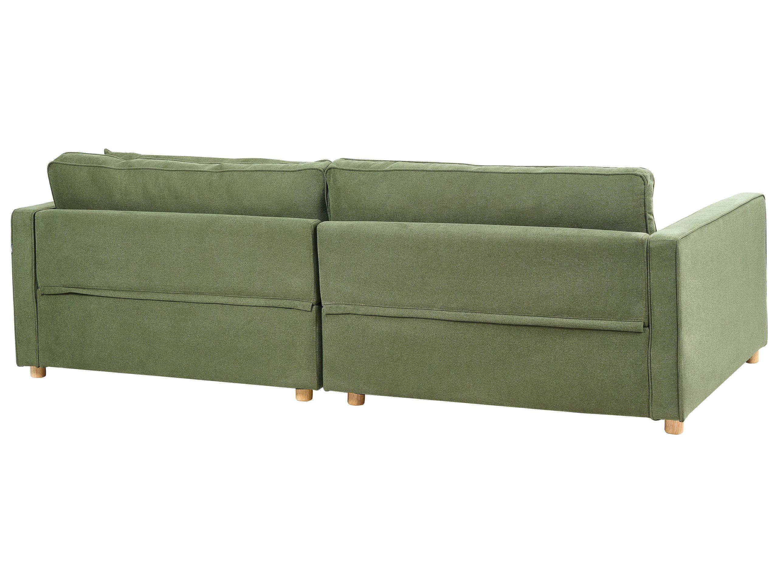 Beliani 3 Sitzer Sofa aus Polyester Modern VINSTRA