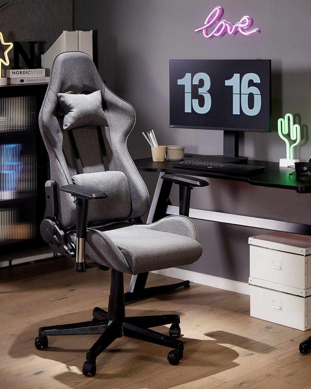 Beliani Gaming Stuhl aus Polyester Modern WARRIOR