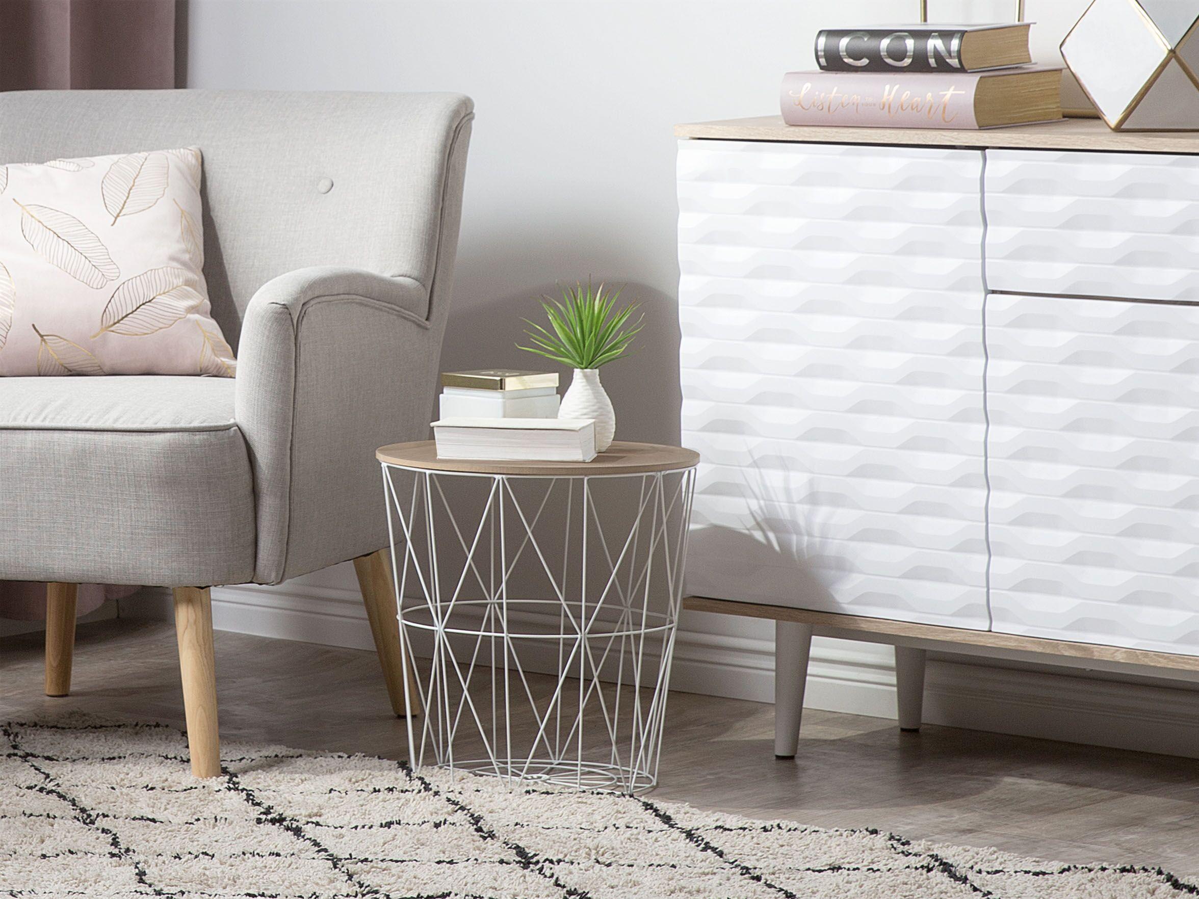 Beliani Couchtisch aus MDF-Platte Modern LANARK