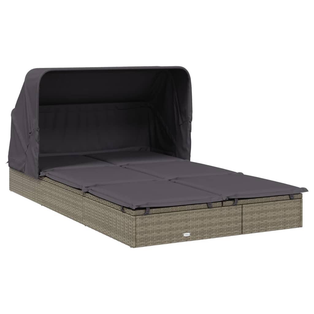 VidaXL Sonnenliege poly-rattan