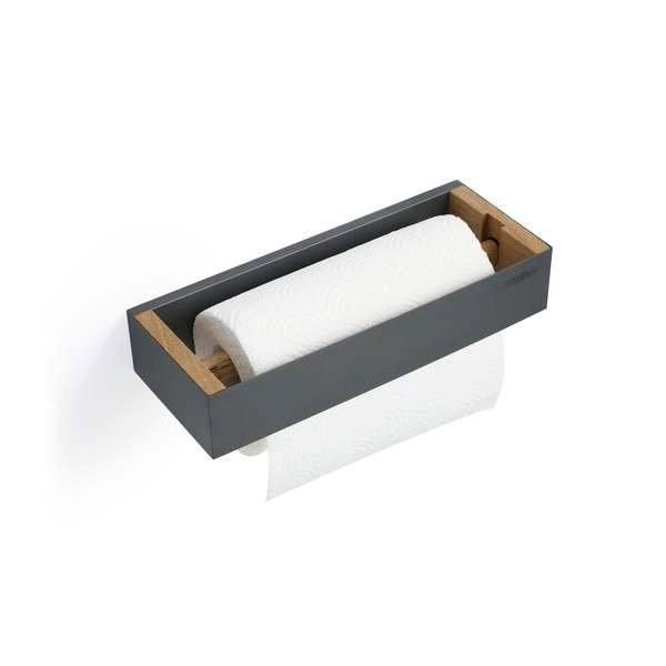 Forster Home Magnetischer Küchenrollenhalter Eiche