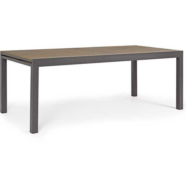 mutoni Garten Ausziehtisch Elias 200-300x95 anthrazit
