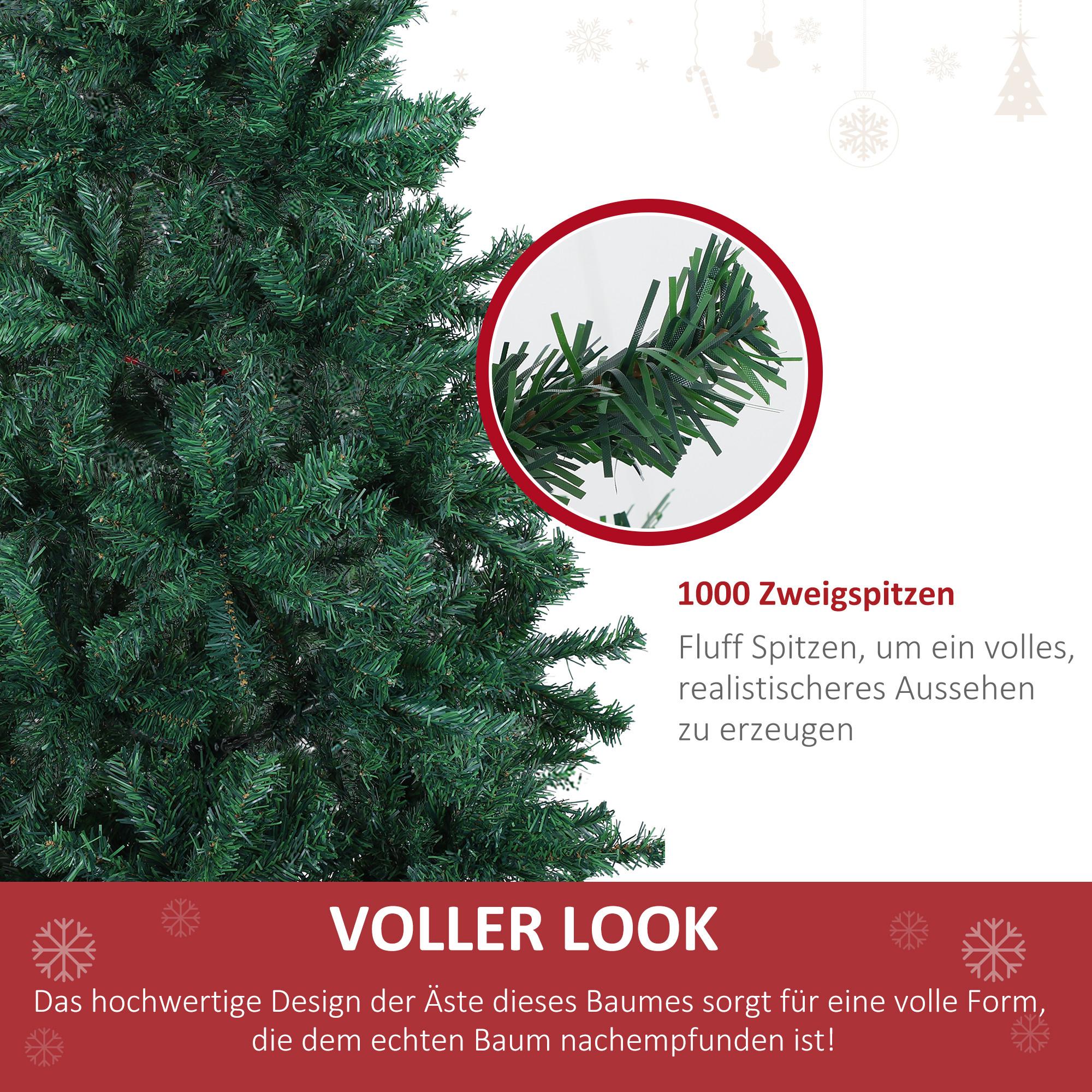 HOMCOM Weihnachtsbaum