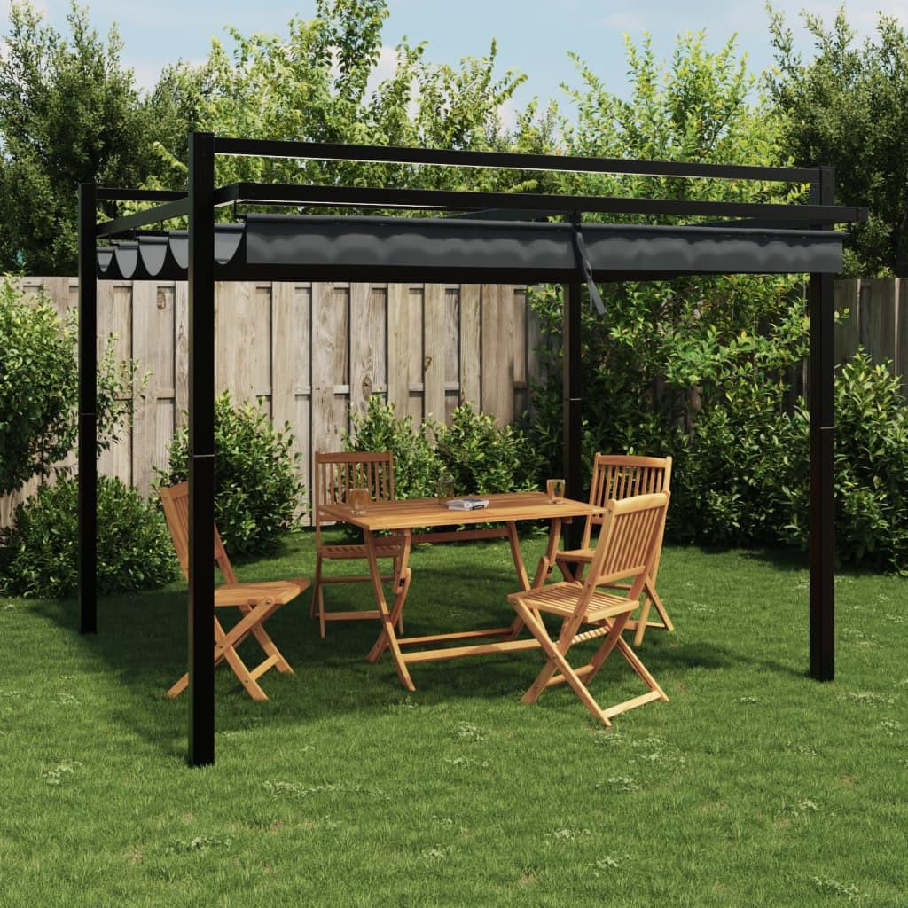 VidaXL Gartenpavillon aluminium