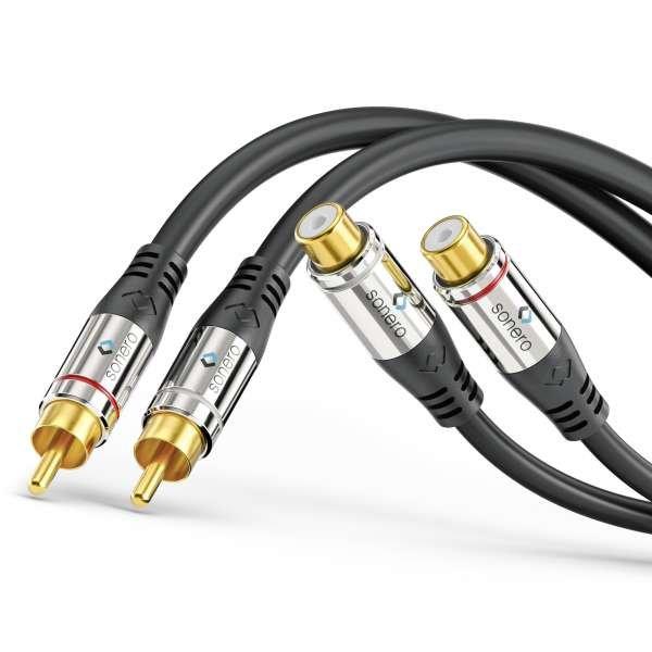 sonero Audio-Kabel Cinch - Cinch 1 m