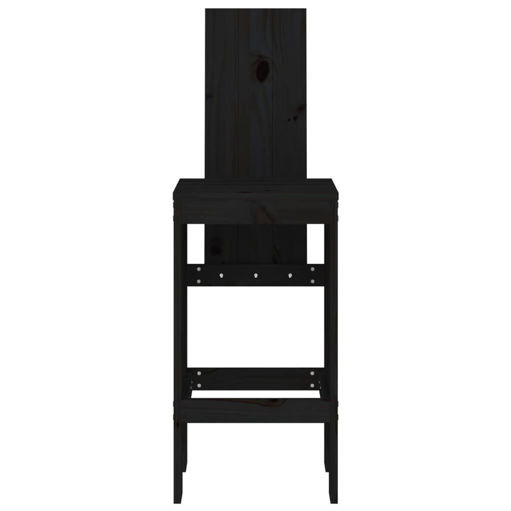 VidaXL Barhocker kiefernholz