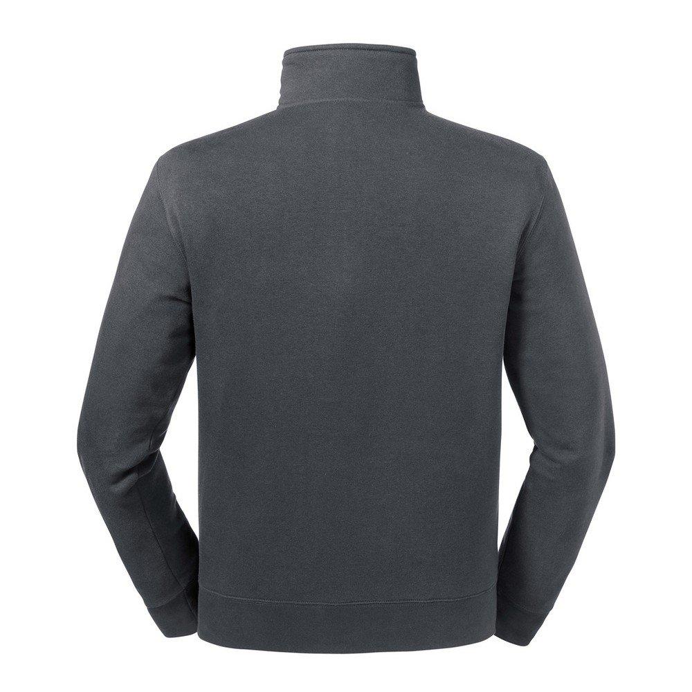 Russell Authentische Zip Neck Sweatshirt