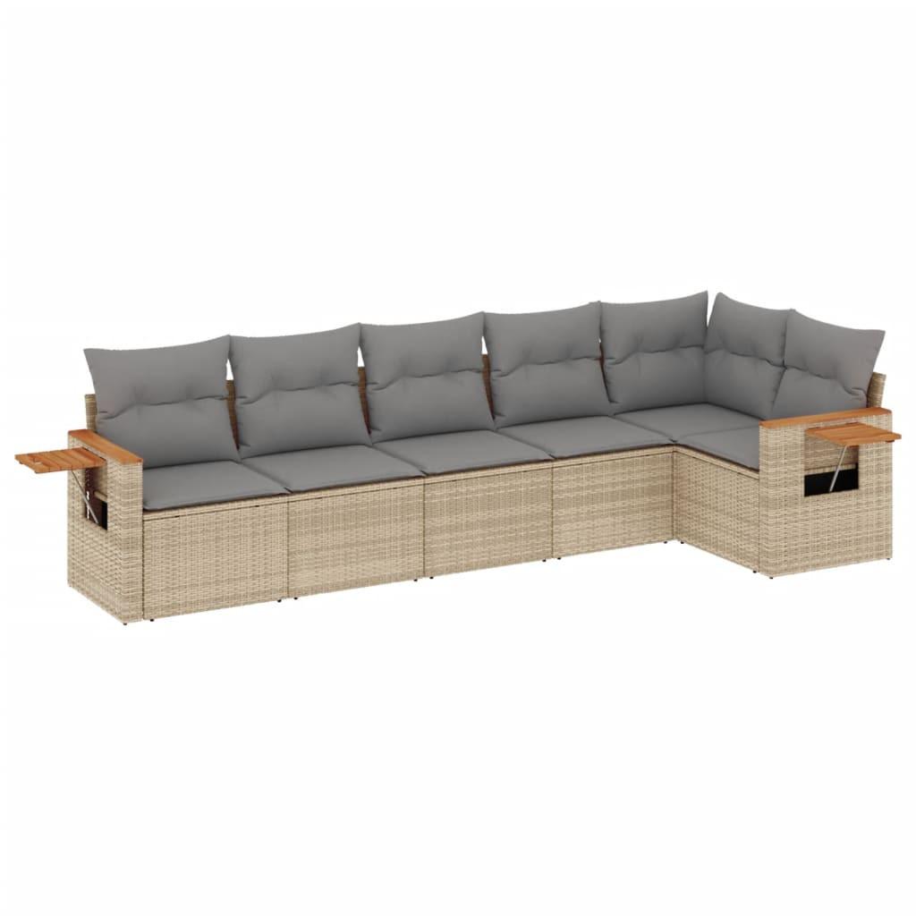 VidaXL Garten sofagarnitur poly-rattan