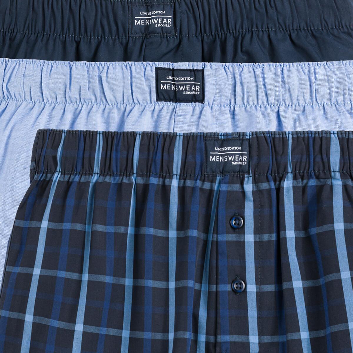 La Redoute Collections 3er-Pack Boxershorts aus Bio-Baumwolle