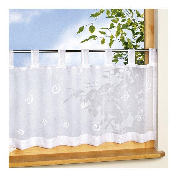 Gerster Collection Scheibengardinen Bistro bedruckt Kringel