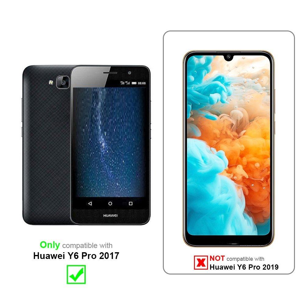 Cadorabo Hülle für Huawei Y6 PRO 2017 TPU Silikon Matt