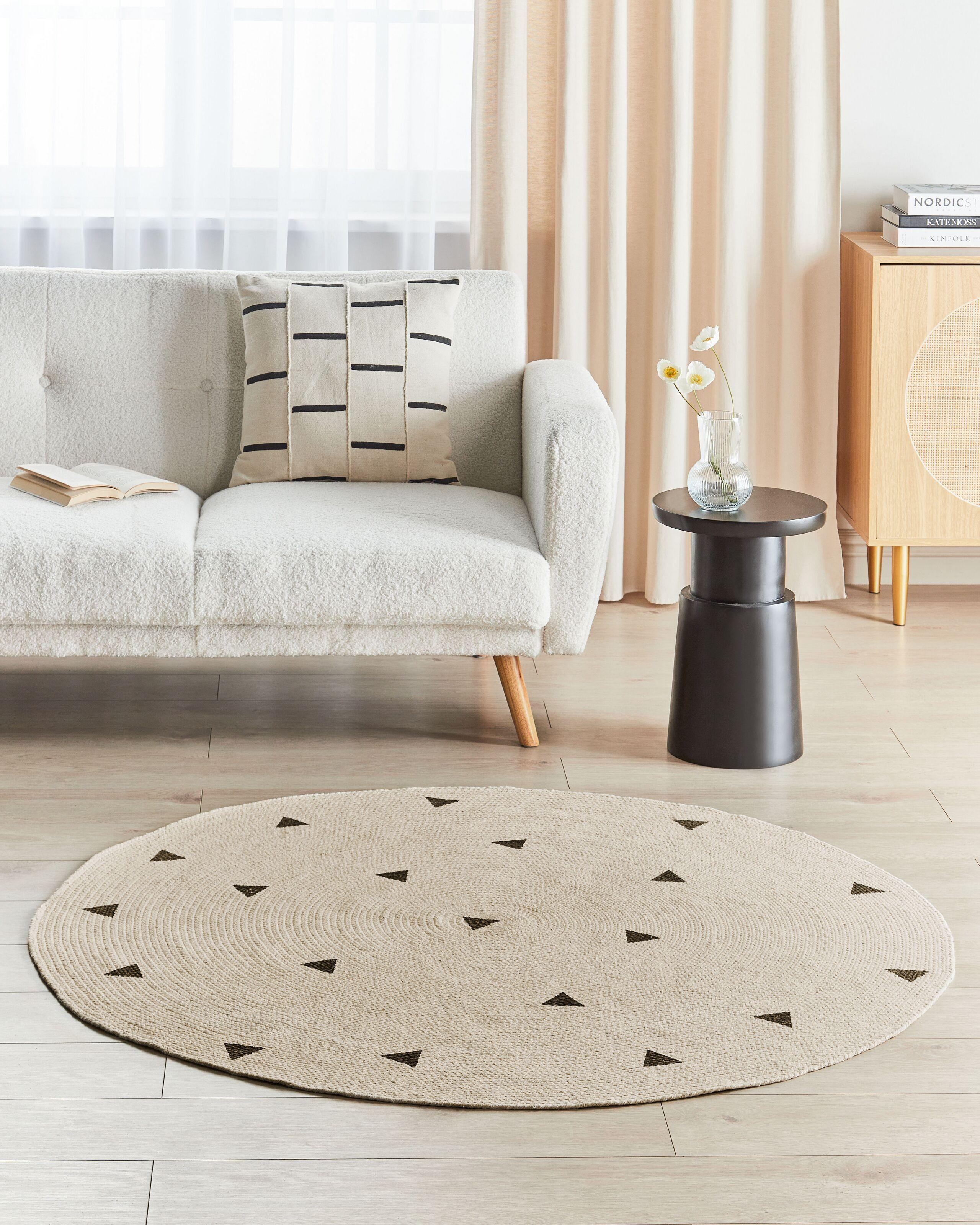 Beliani Kinderteppich aus Baumwolle Modern DURG