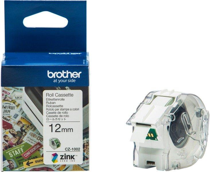 brother CZ-1002 Farbetikettenrolle - 12 mm