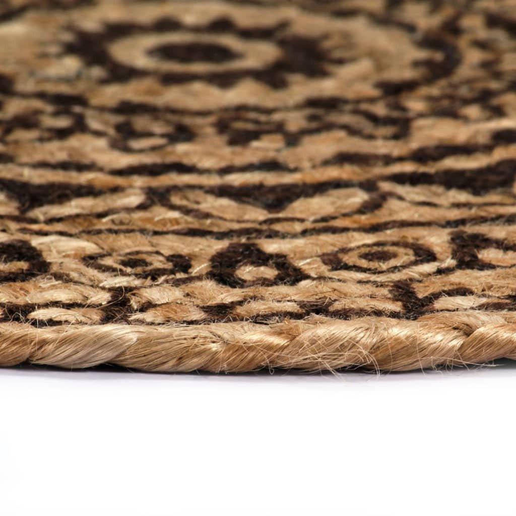 VidaXL Tischsets 4 stk. rund jute jute