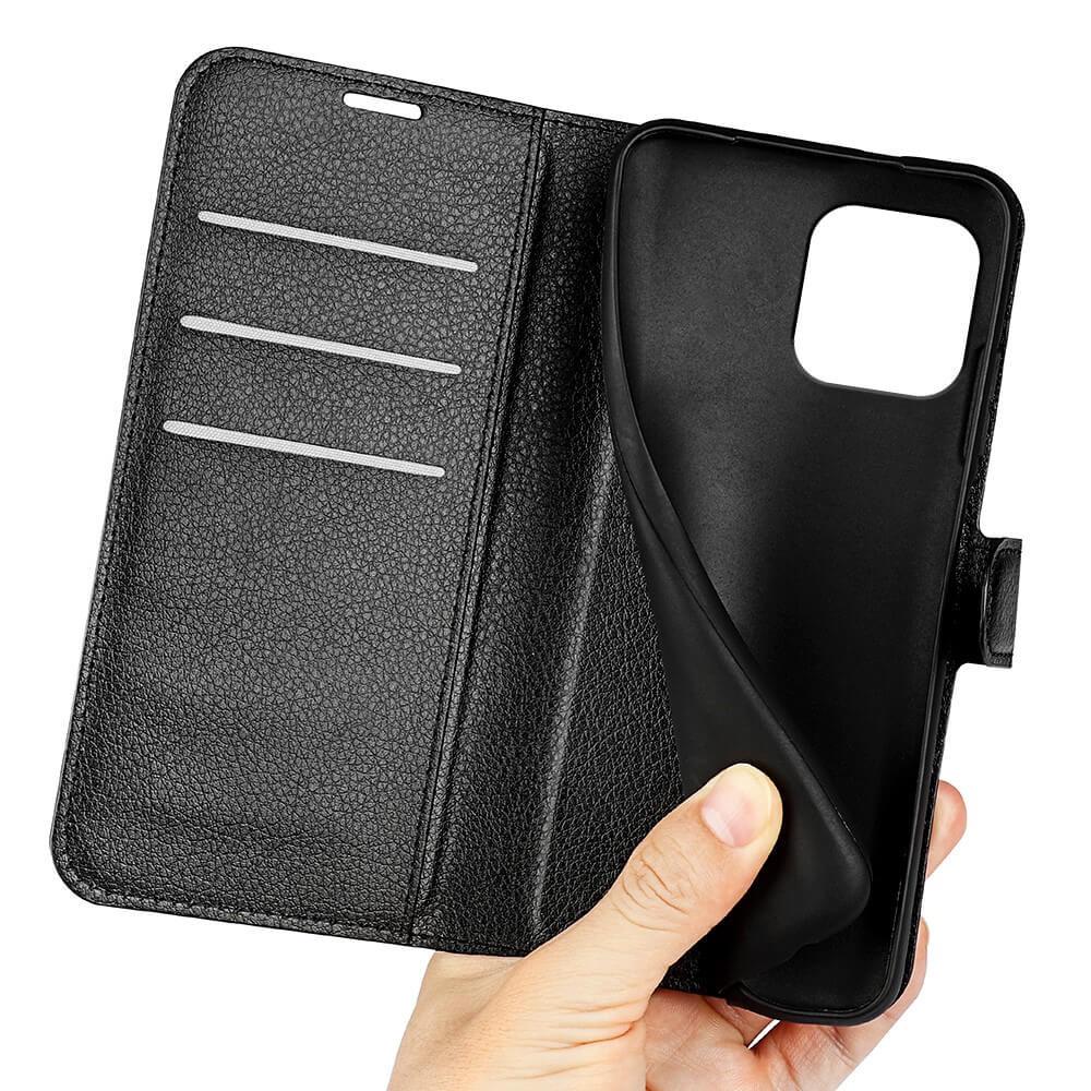 Cover-Discount iPhone 15 Plus - Leder Etui Hülle