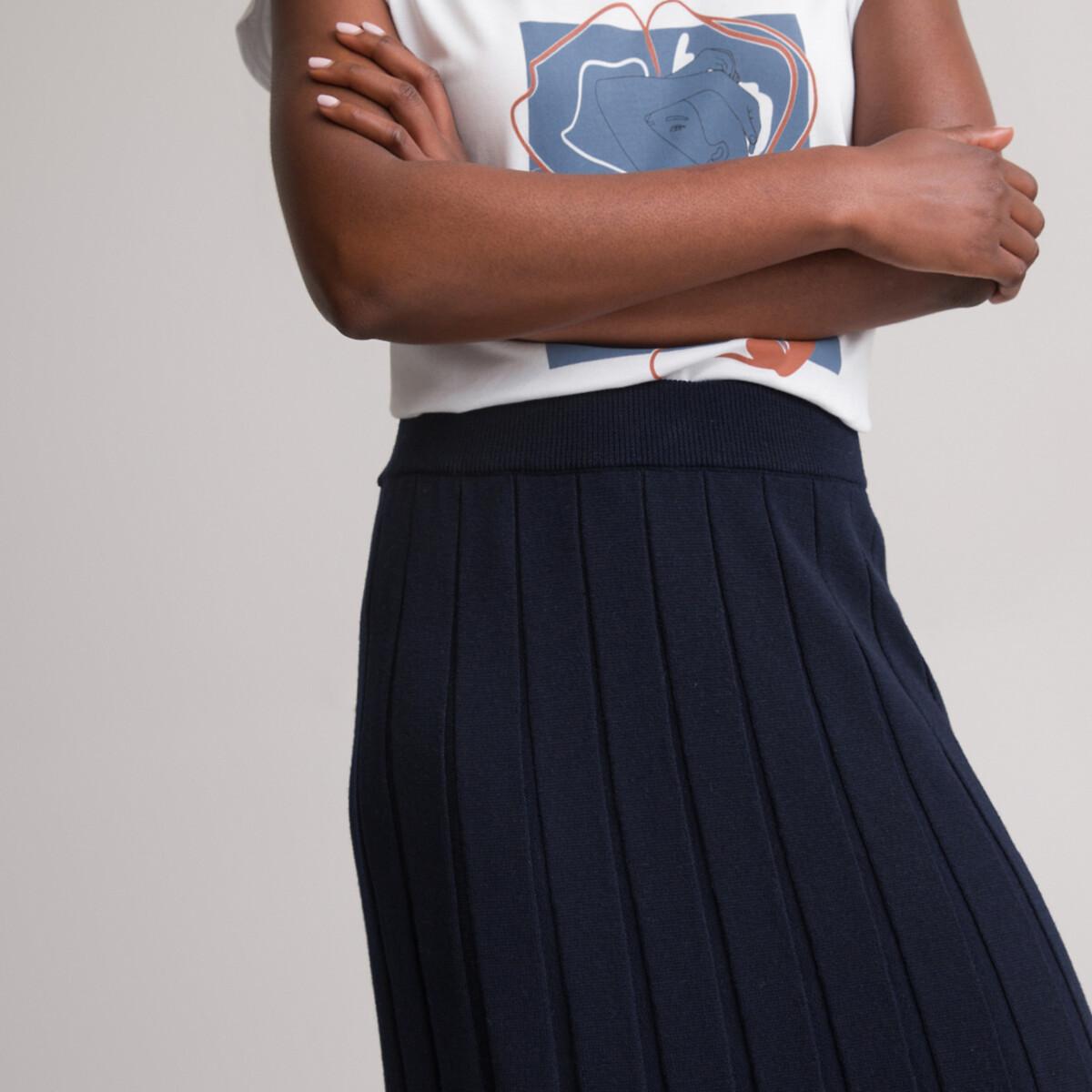 La Redoute Collections Langer Plisseerock