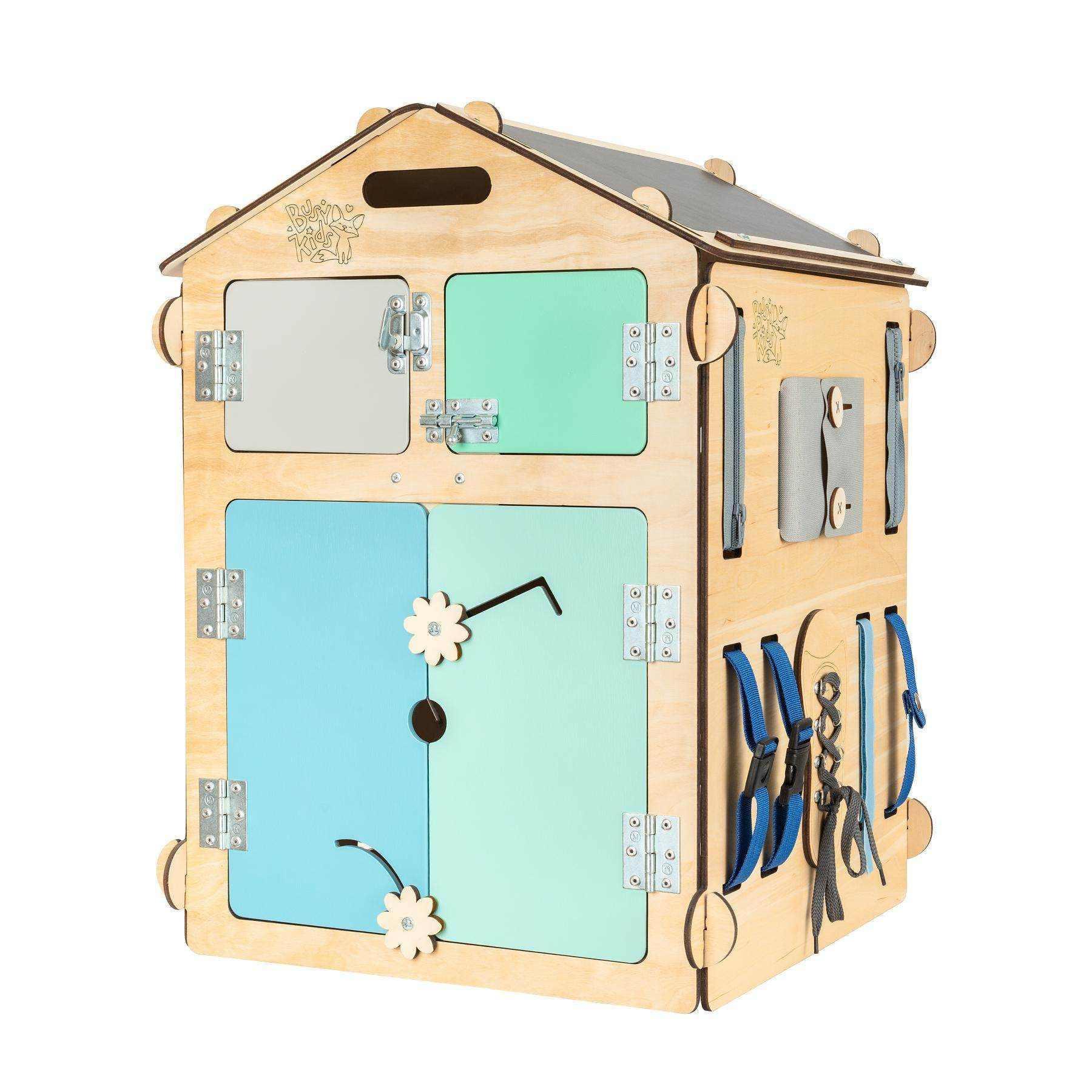 Montessori Busy House Minze - Activity Board Montessori® by Busy Kids
