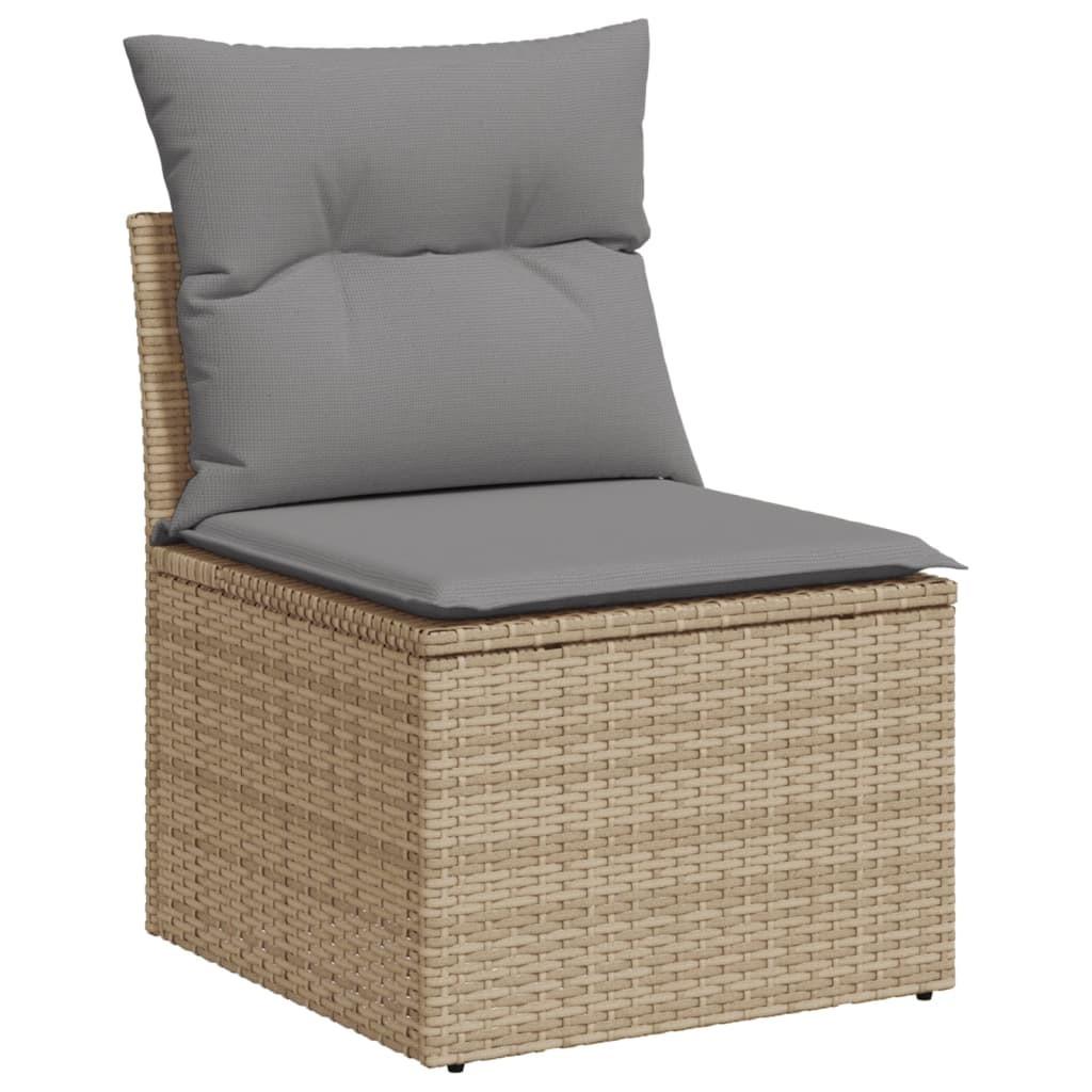 VidaXL Garten sofagarnitur poly-rattan