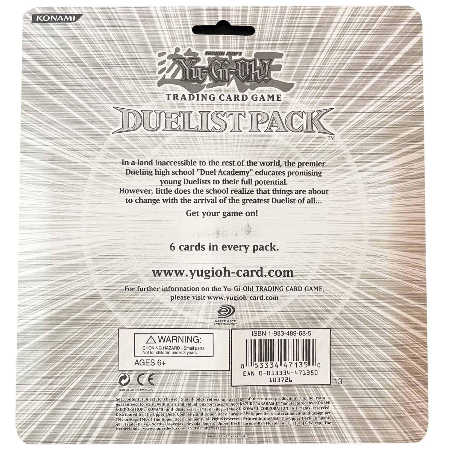 Yu-Gi-Oh! Jaden Yuki and Chazz Princeton Duelist Blister 2-Pack​ ​ - EN