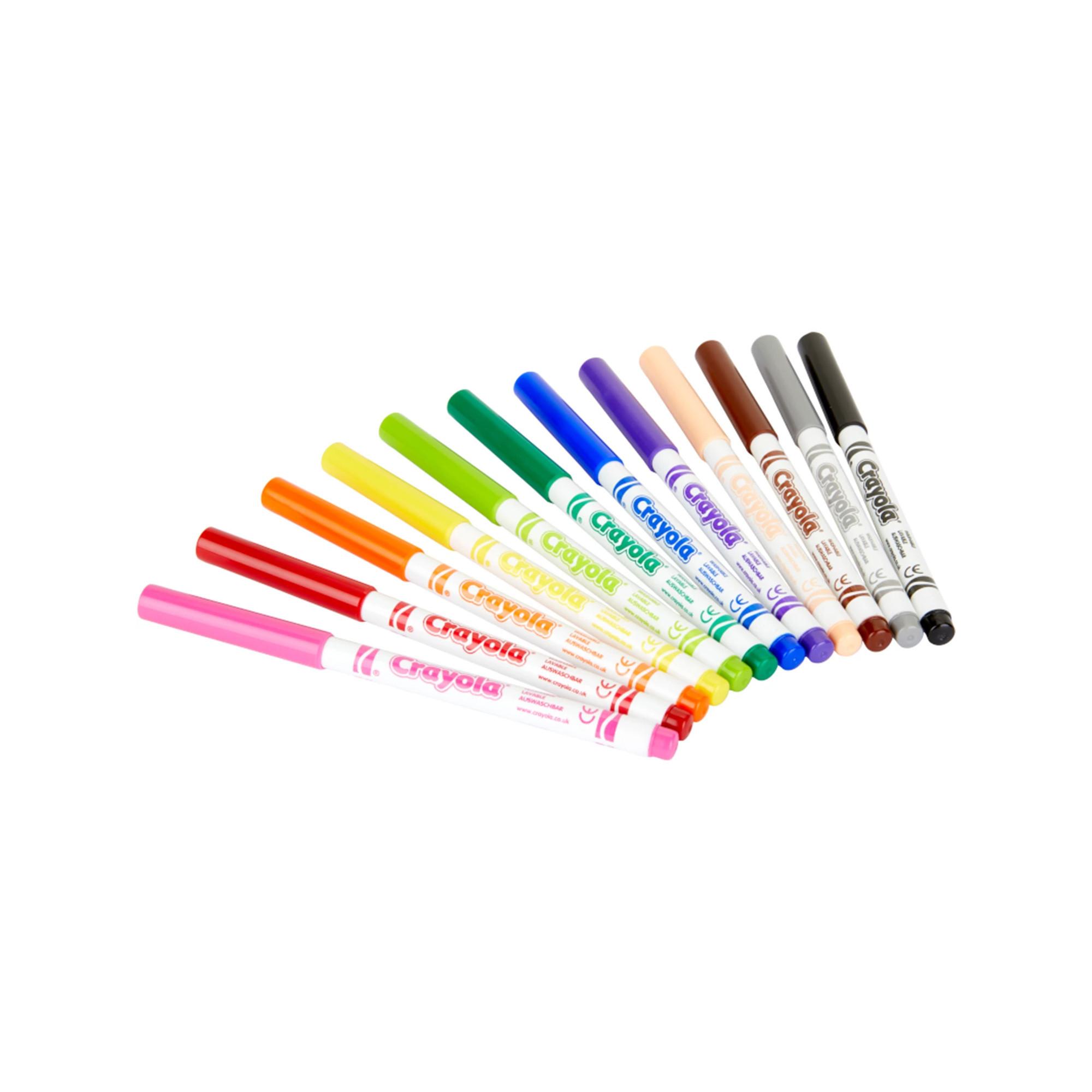 Crayola 12 Filzstifte Supertips