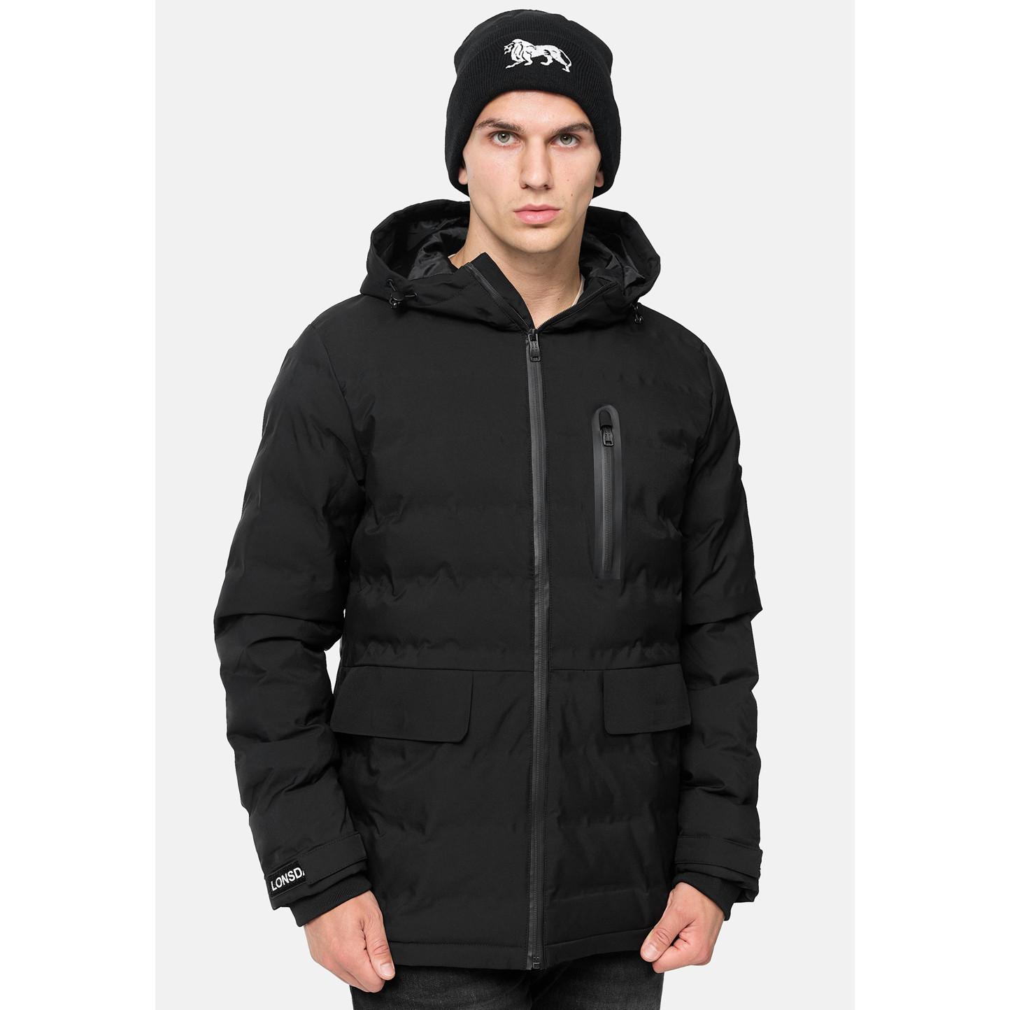 LONSDALE daunenjacke mit kapuze onsdae baywidrick