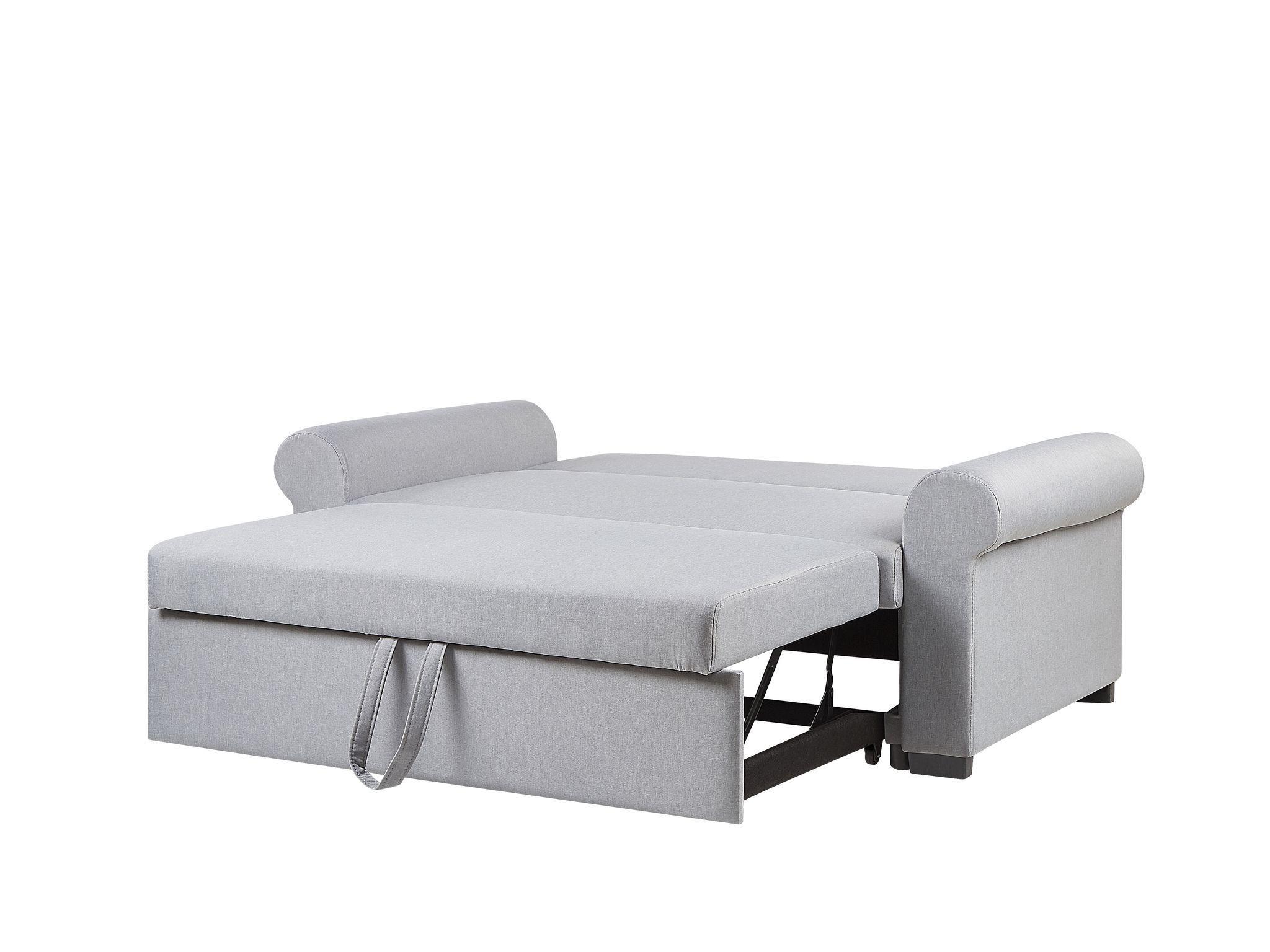 Beliani Schlafsofa aus Polyester Retro SILDA
