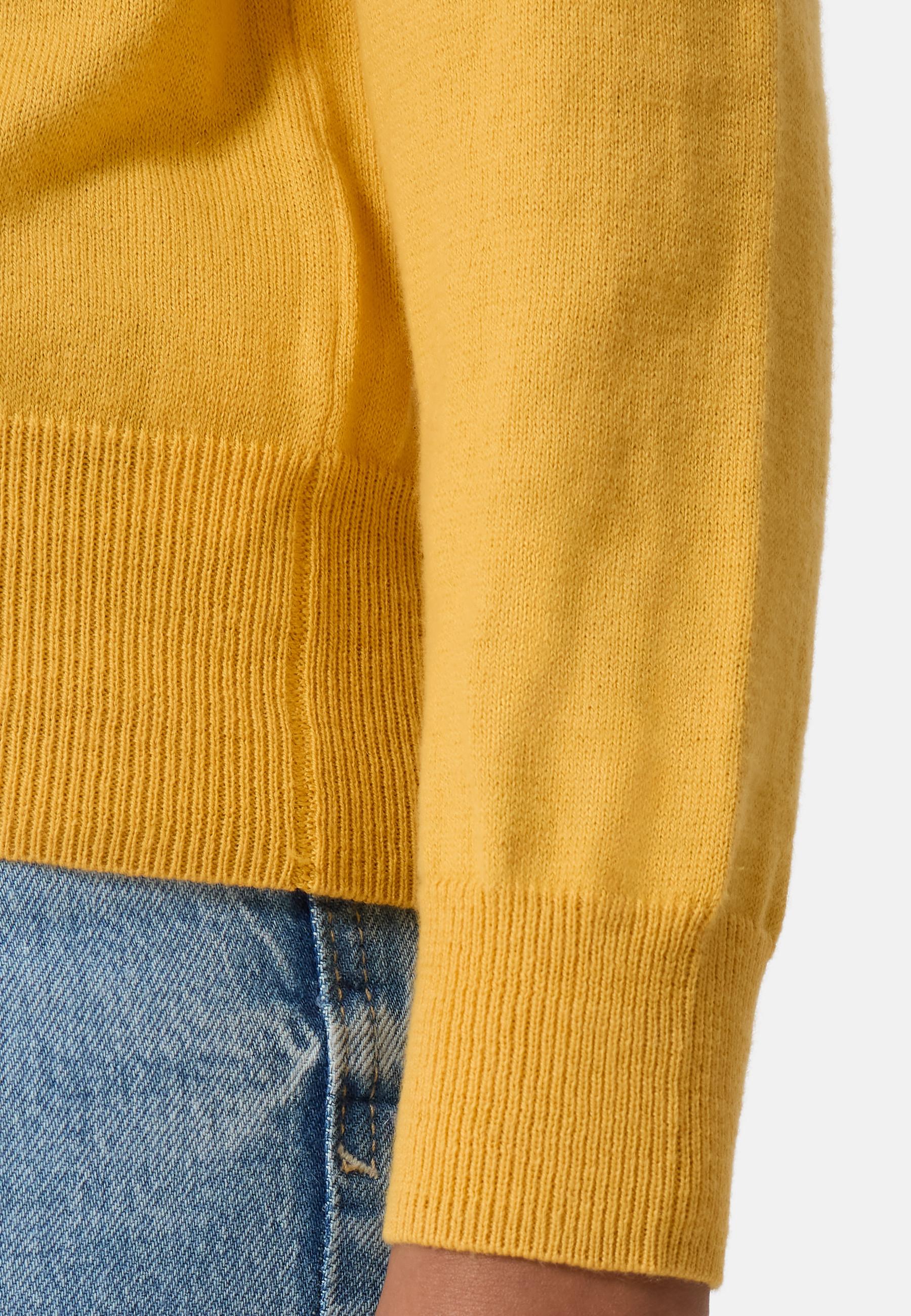 CASH-MERE.CH Wolle Kaschmir Oversize Style Rundhals Pullover
