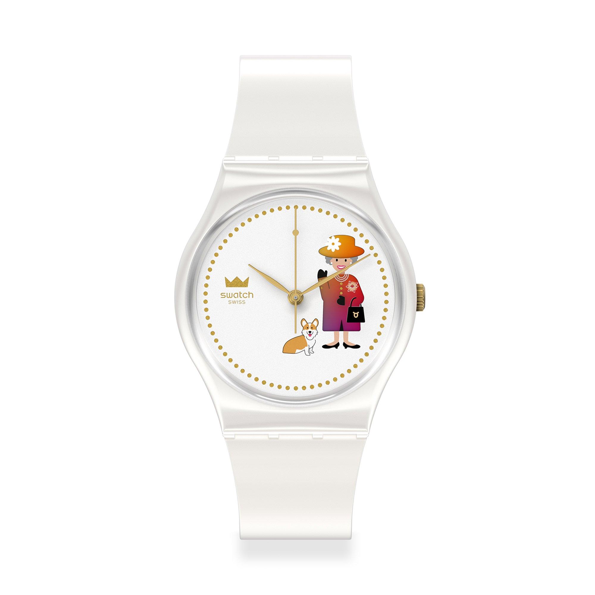 swatch HOW MAJESTIC Analoguhr