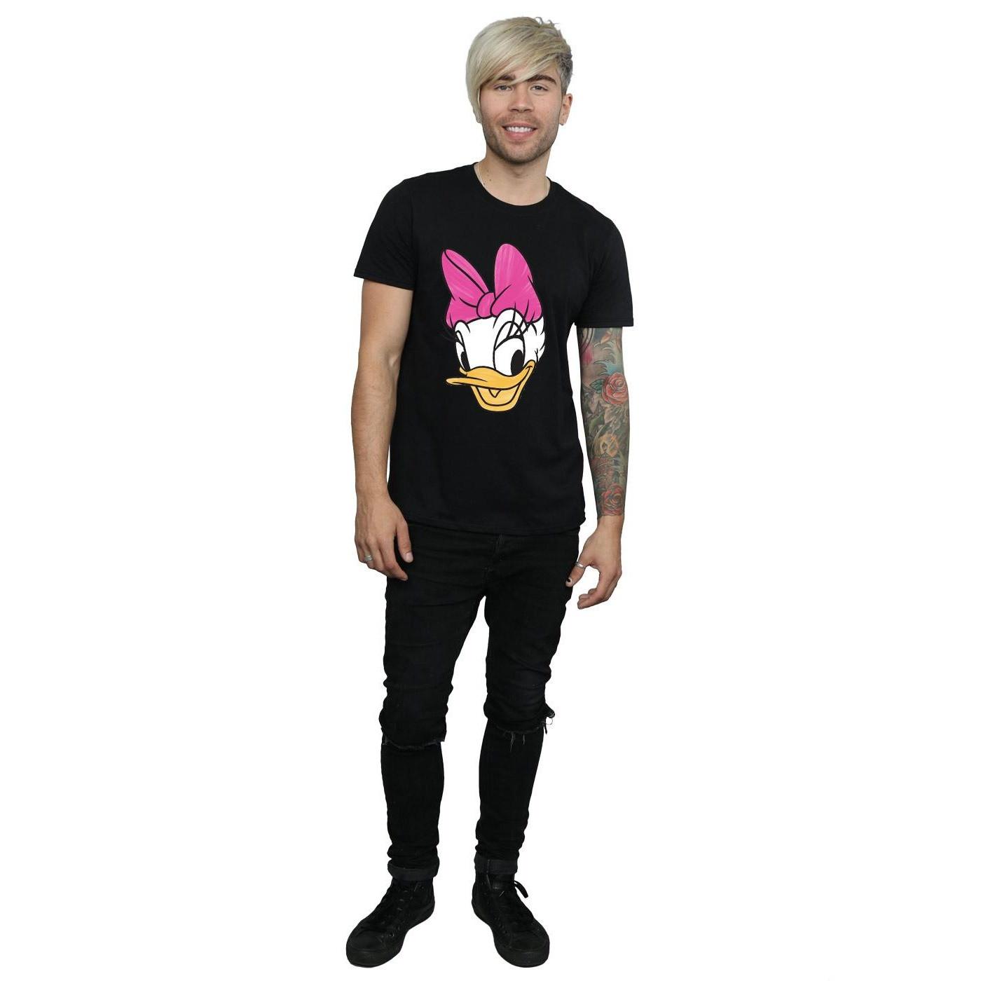 Disney Daisy Duck Face Print T-Shirt
