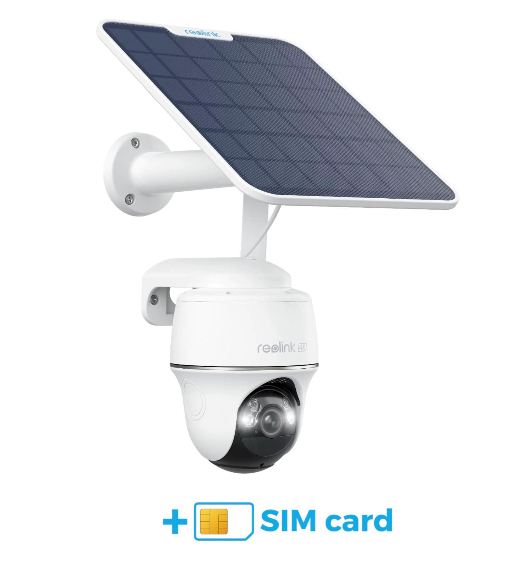 Reolink Go G430 2K PT LTE Kamera + Solar & Sim 24M