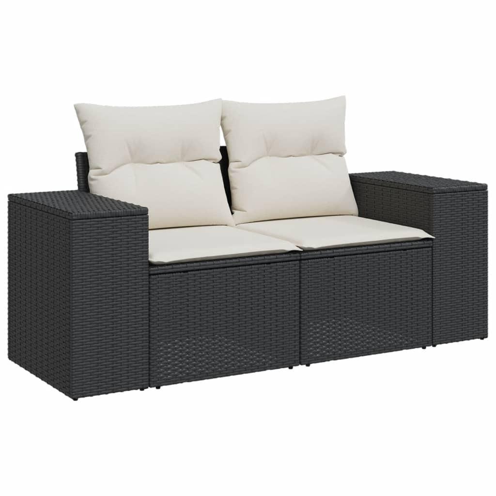 VidaXL Garten sofagarnitur poly-rattan