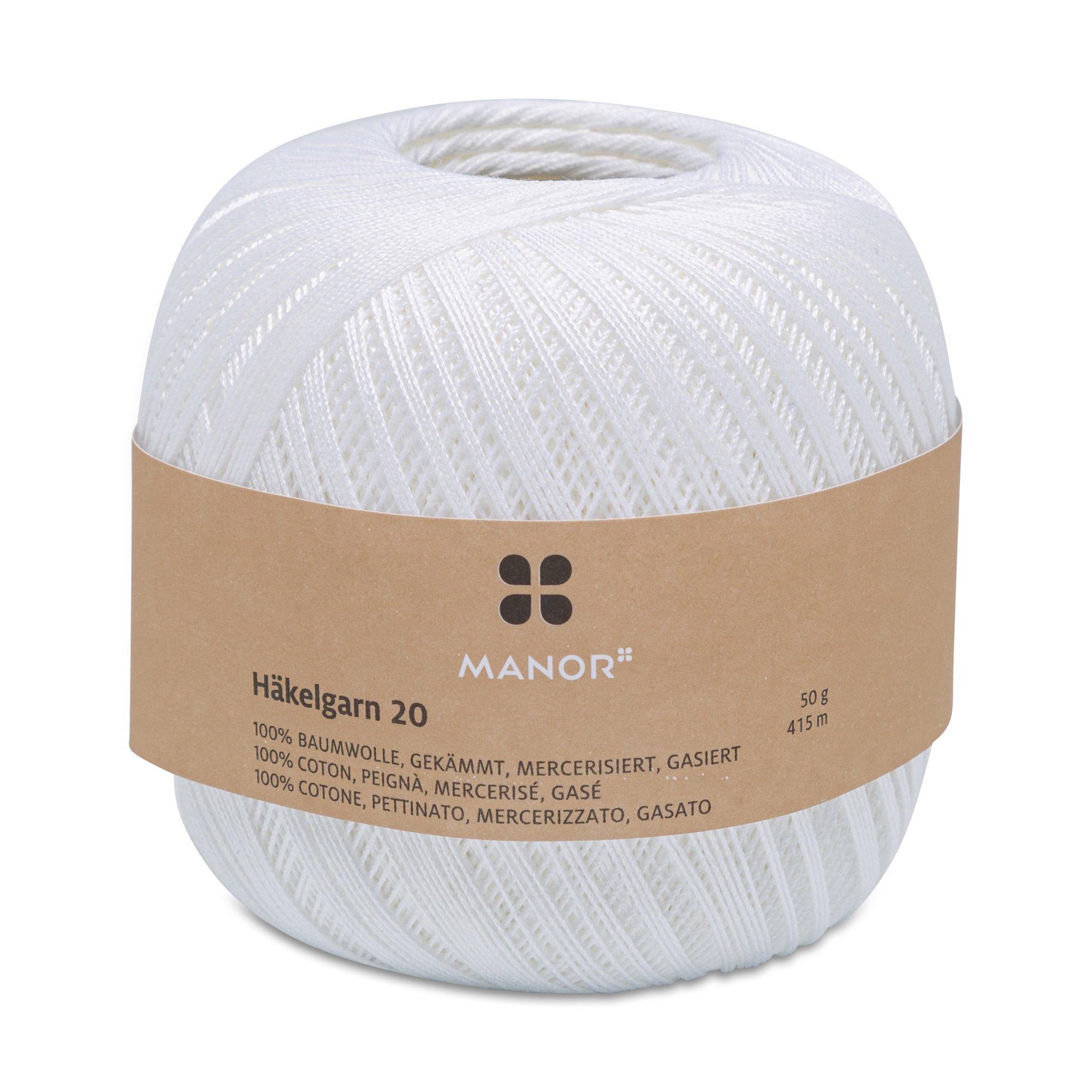 Manor Häkelgarn Nr. 20