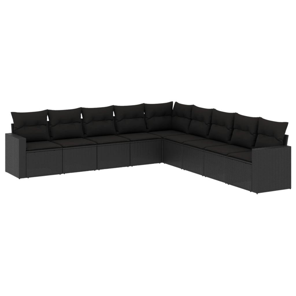 VidaXL Garten sofagarnitur poly-rattan