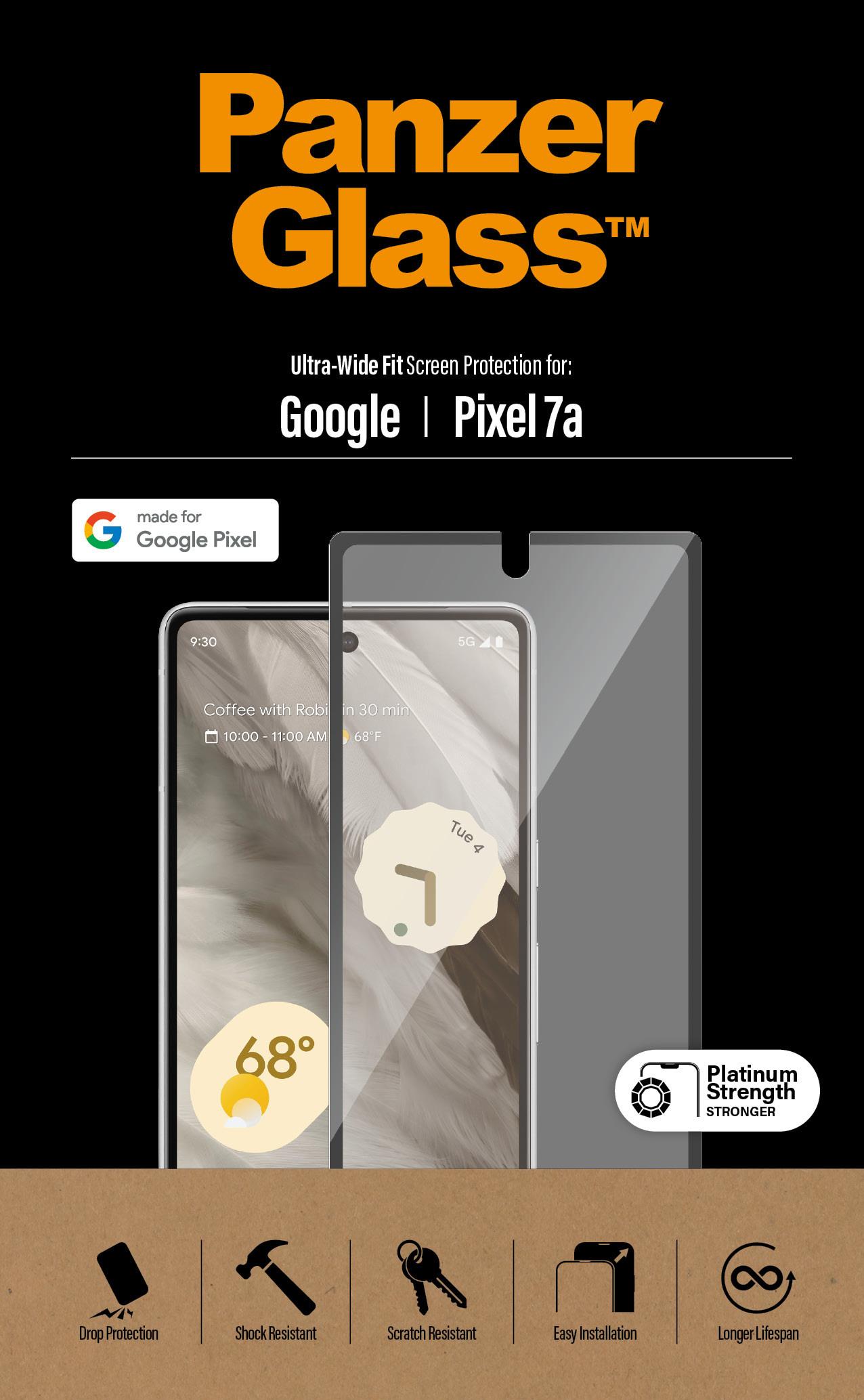 PanzerGlass Displayschutz Ultra Wide Fit Google Pixel 7a