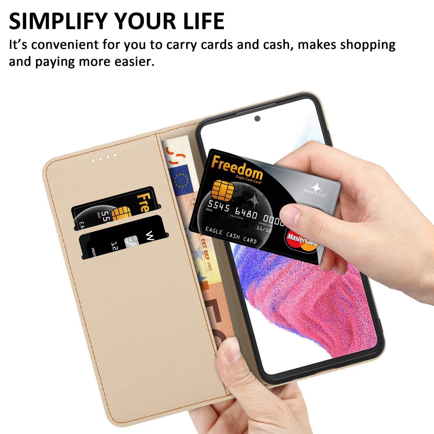 Cadorabo Hülle für Samsung Galaxy A53 5G Kartenfach