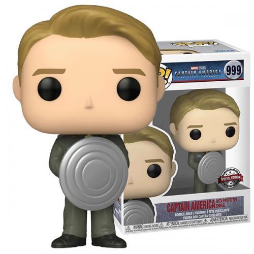 Funko Funko POP! Marvel: Cap America w/Shield (999) EXM