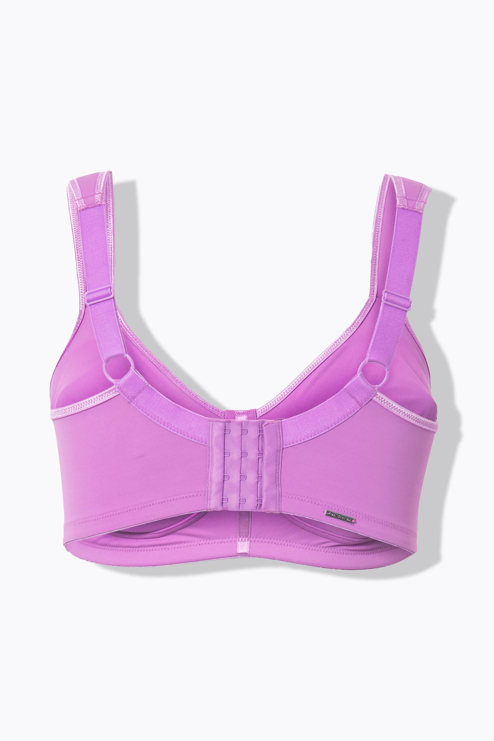 Ulla Popken Wellness-BH, Mikrofaser, ohne Bügel, Cup C - E