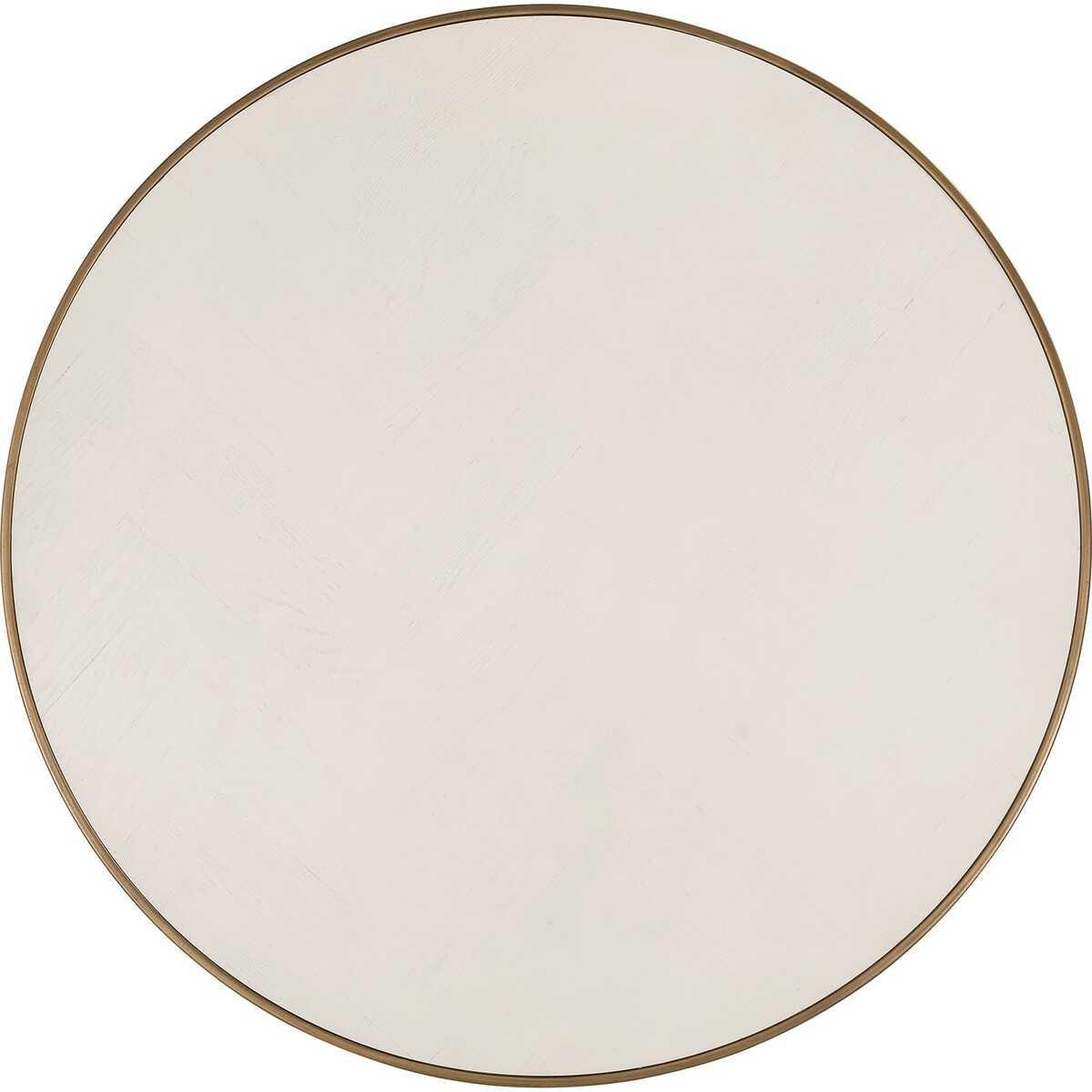 mutoni Couchtisch Whitebone 90x90 (2er-Set)