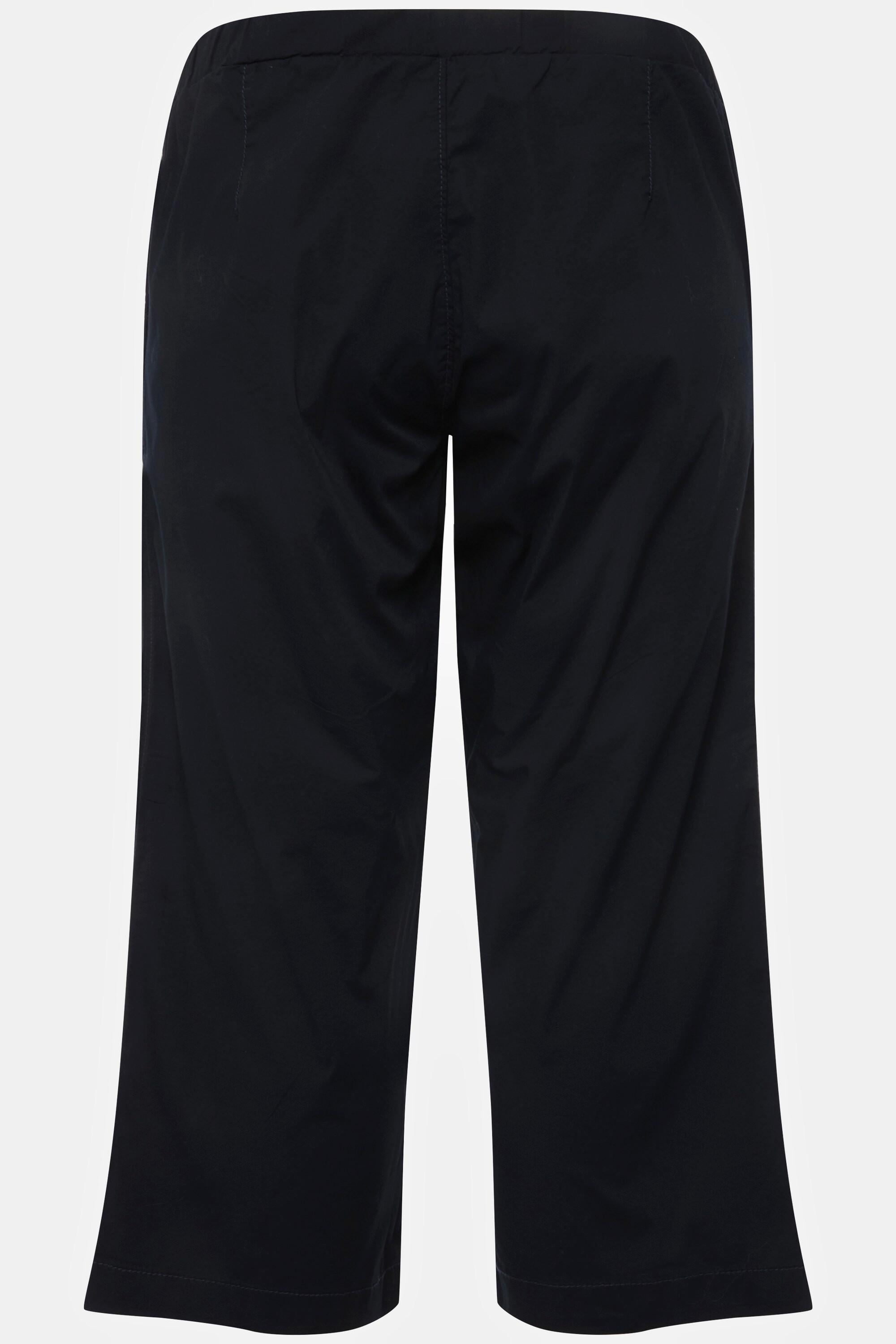 Ulla Popken 7/8-Hose Ruby mit geformtem Knie und geradem Bein