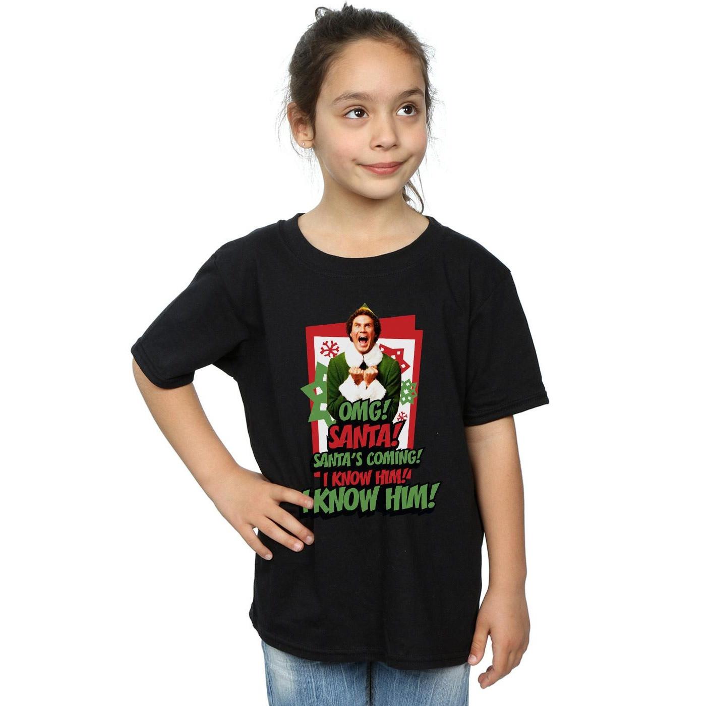 Elf OMG Santa TShirt
