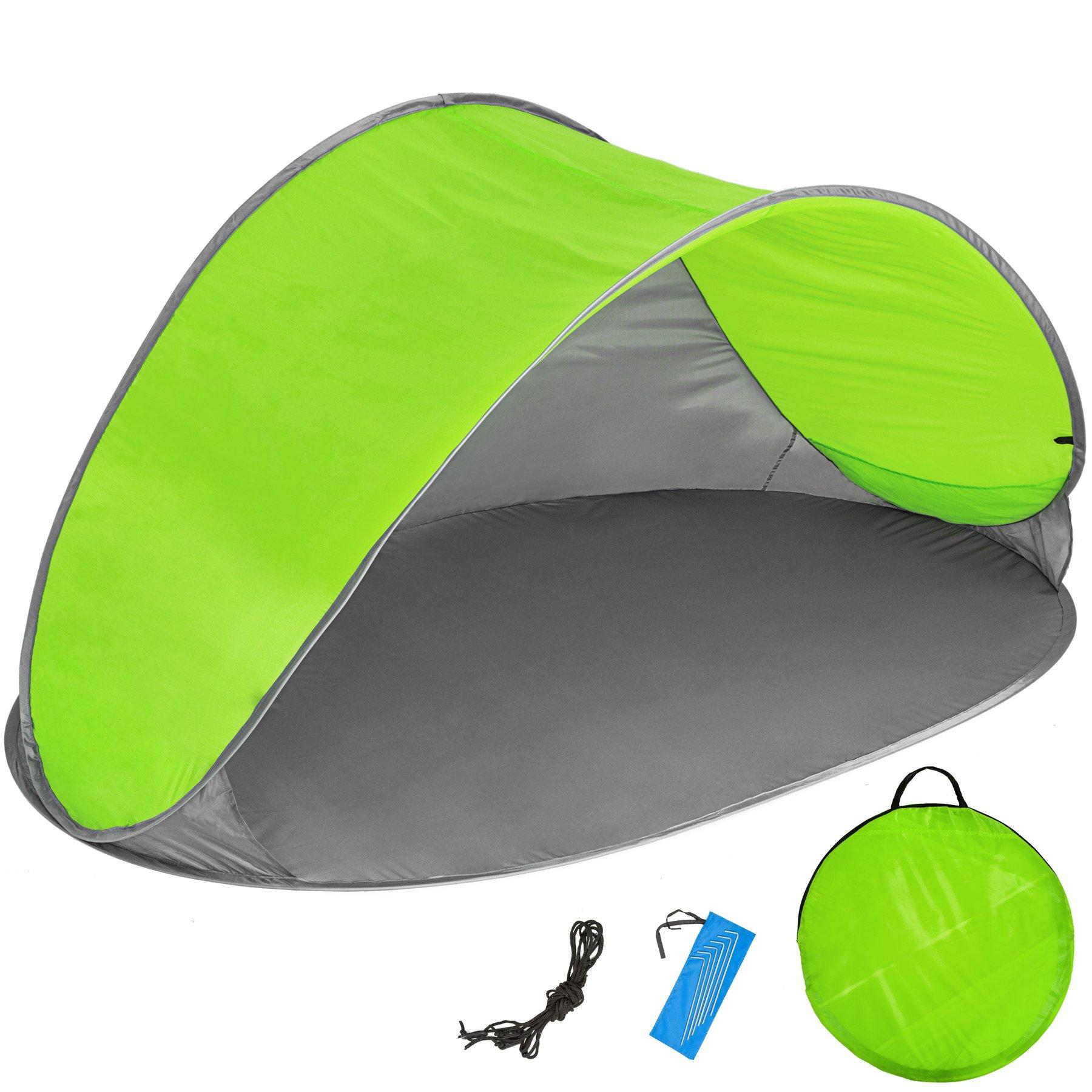 Tectake Pop-Up Strandmuschel Jasmin