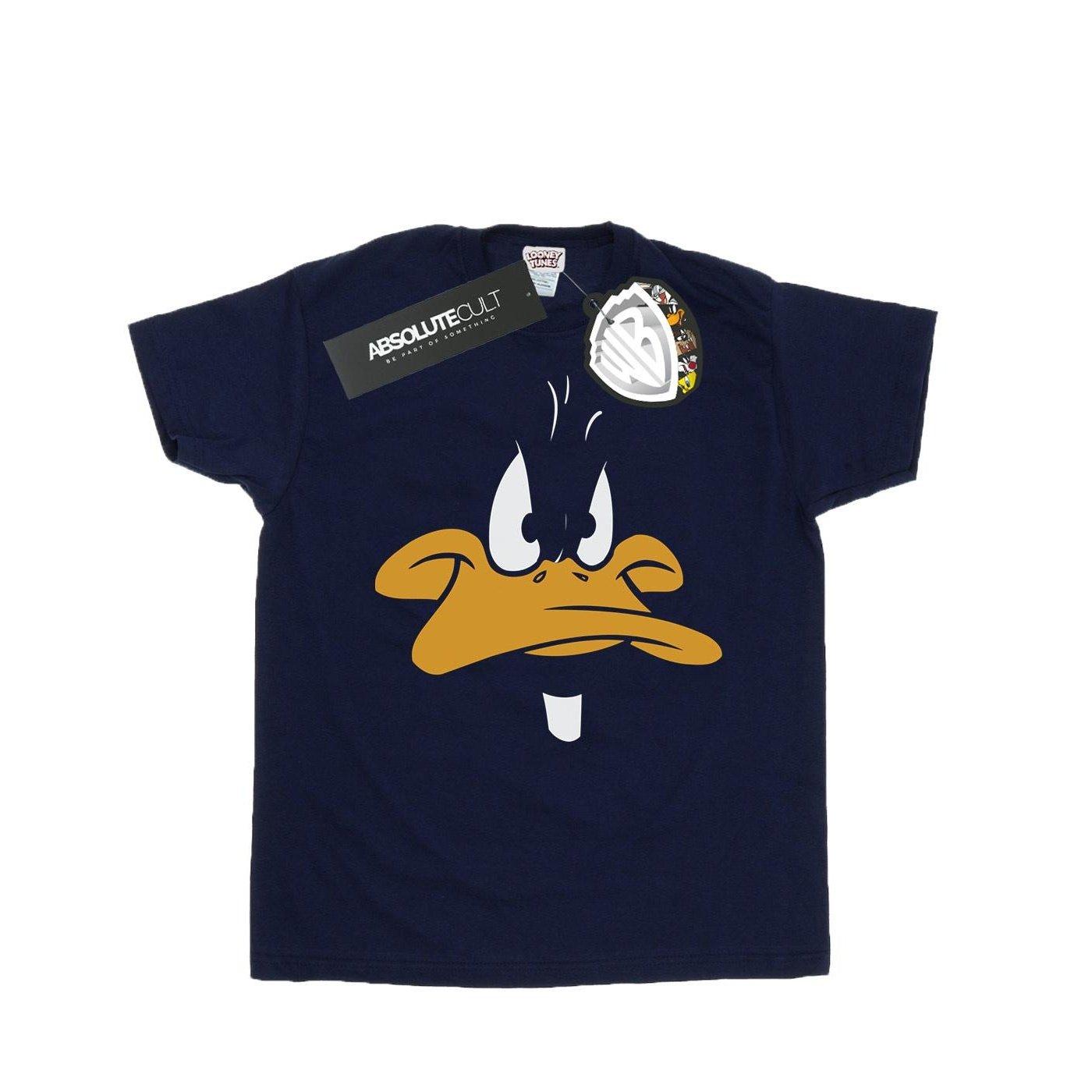 LOONEY TUNES Daffy Duck Face T-Shirt