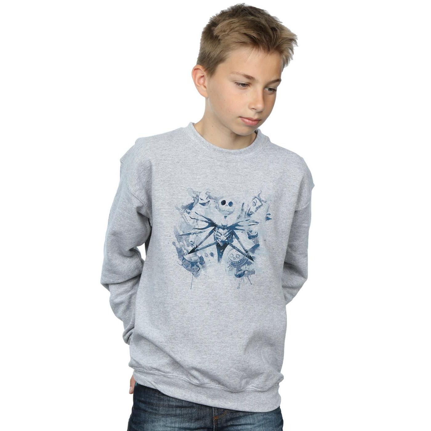 Disney Nightmare Before Christmas Paint Spray Carers Sweatshirt