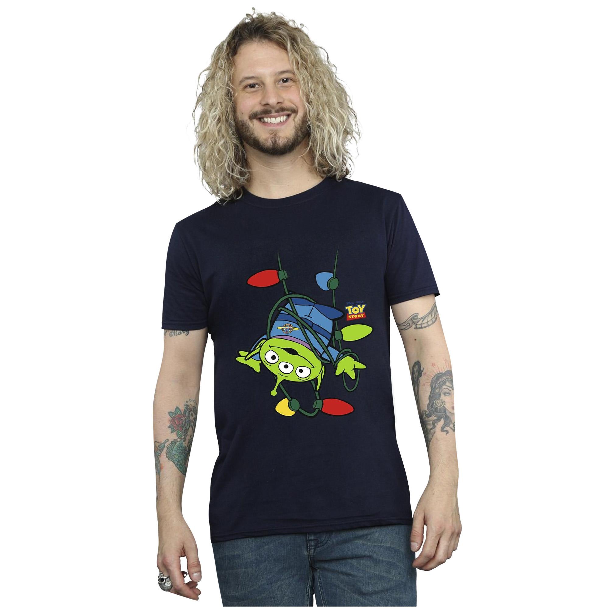 Disney Toy Story Alien Christmas Lights T-Shirt