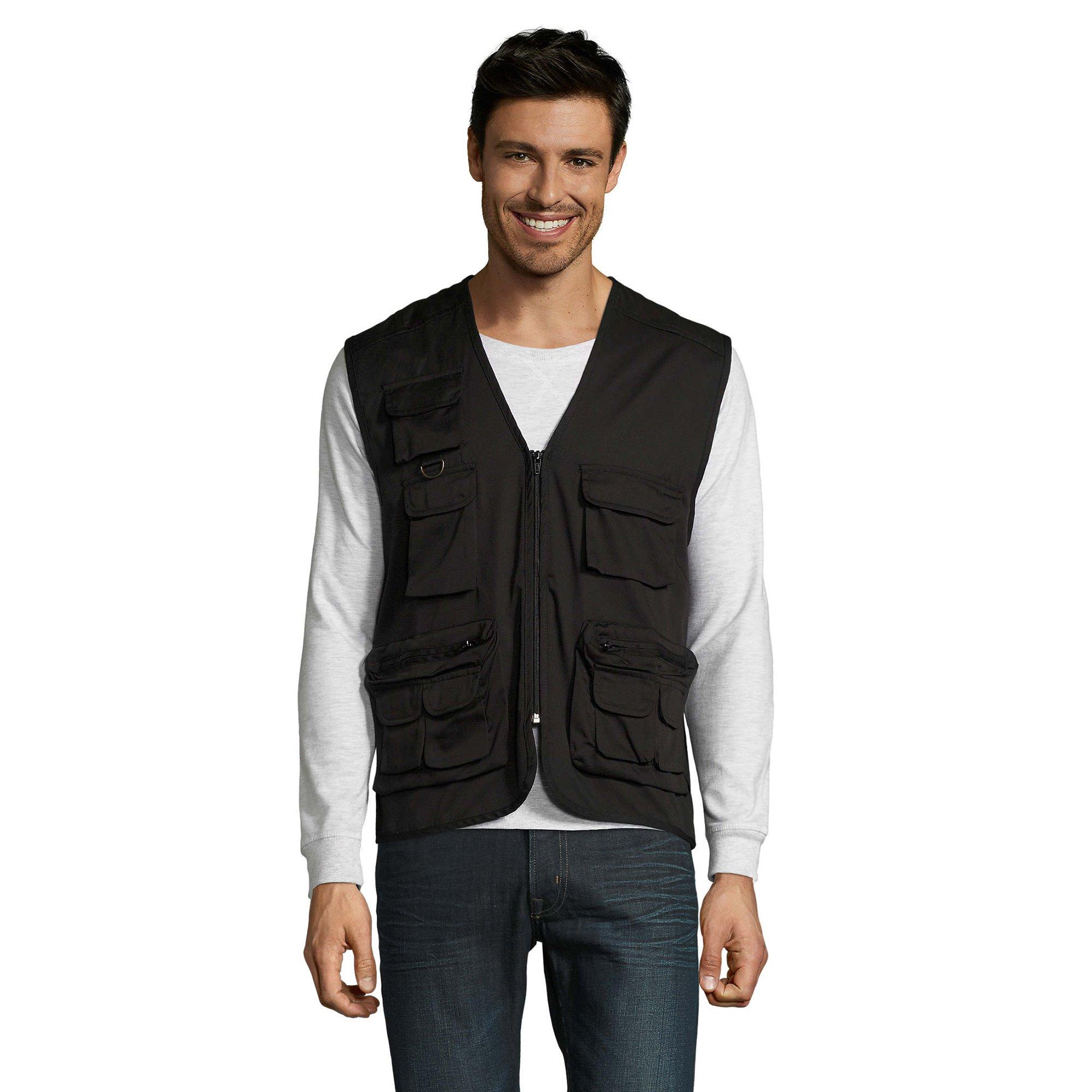 SOLS Wild Weste Bodywarmer mit Reißverschluss und Taschen